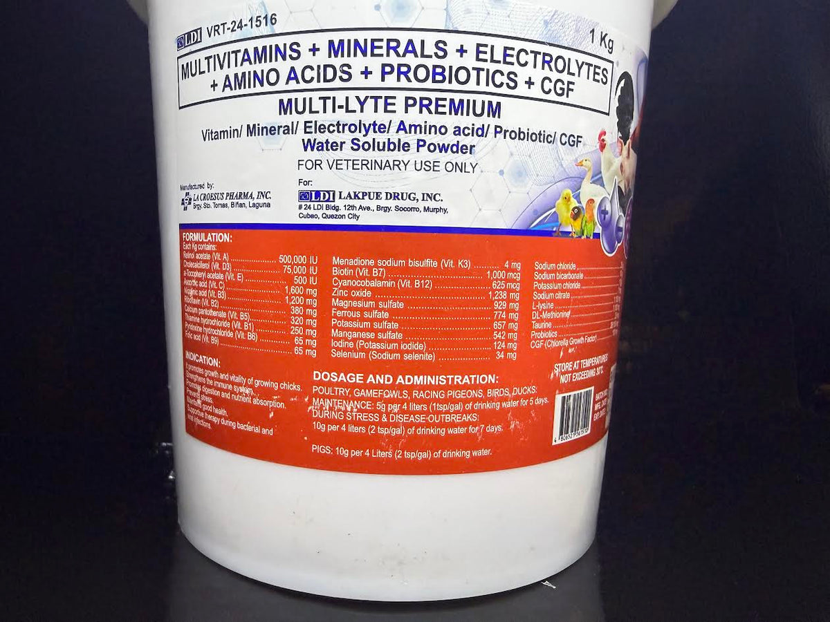 LDI Multi-Lyte Premium 1kg Tub