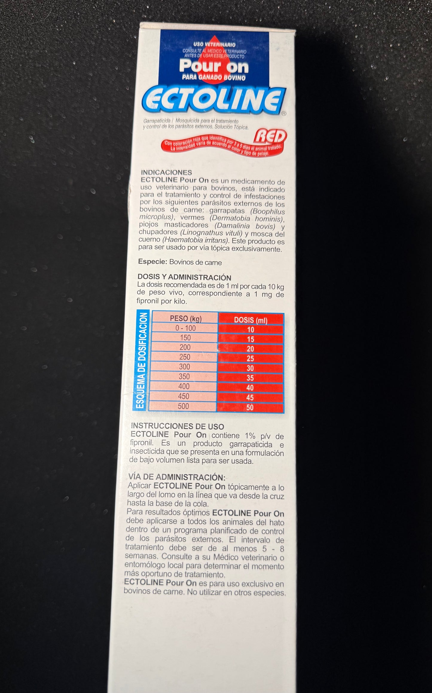 Ectoline Red Dropper 2pk (30ml ea/cu)