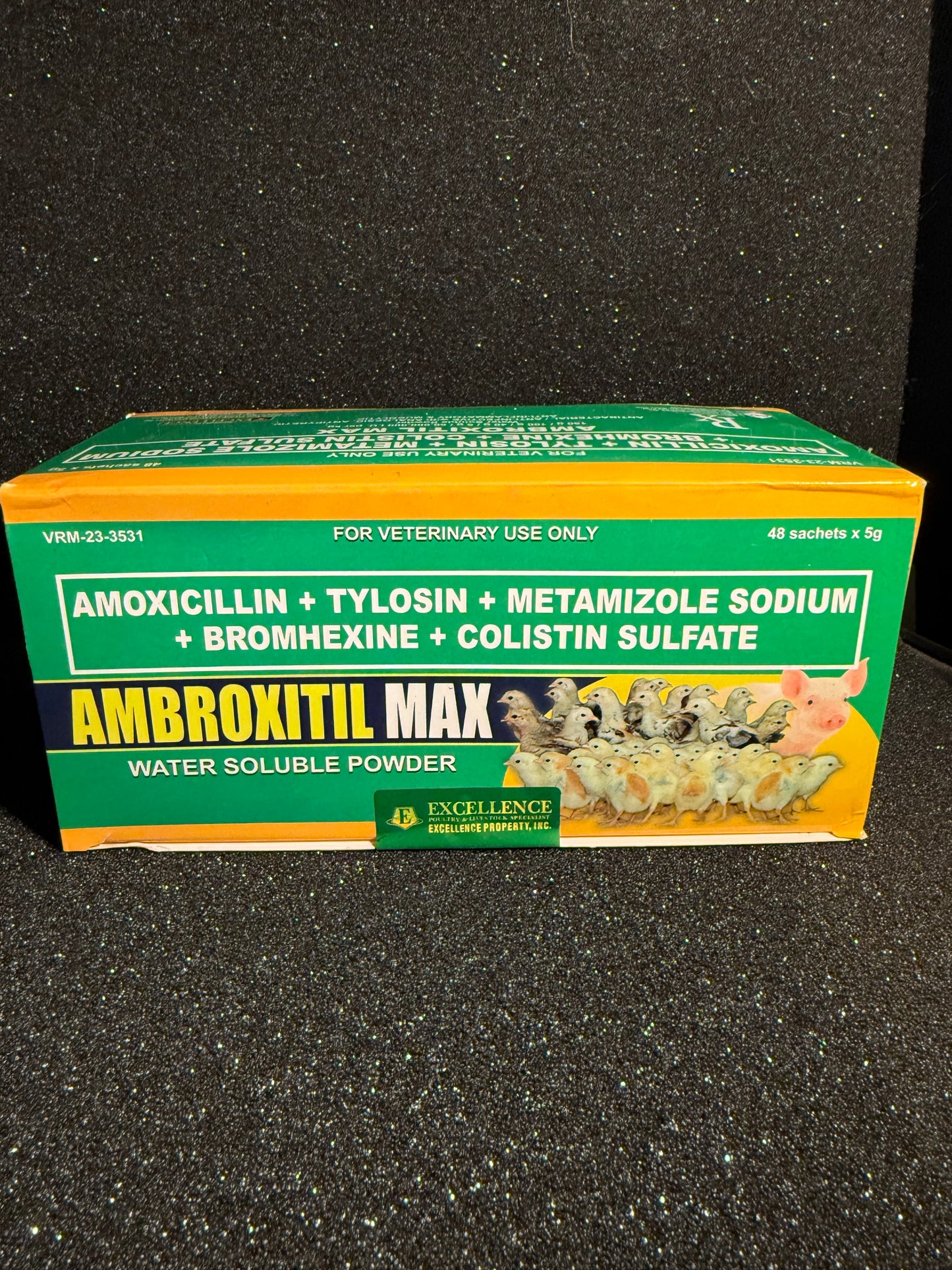 Ambroxitil Max Box (48SachetsX5g)