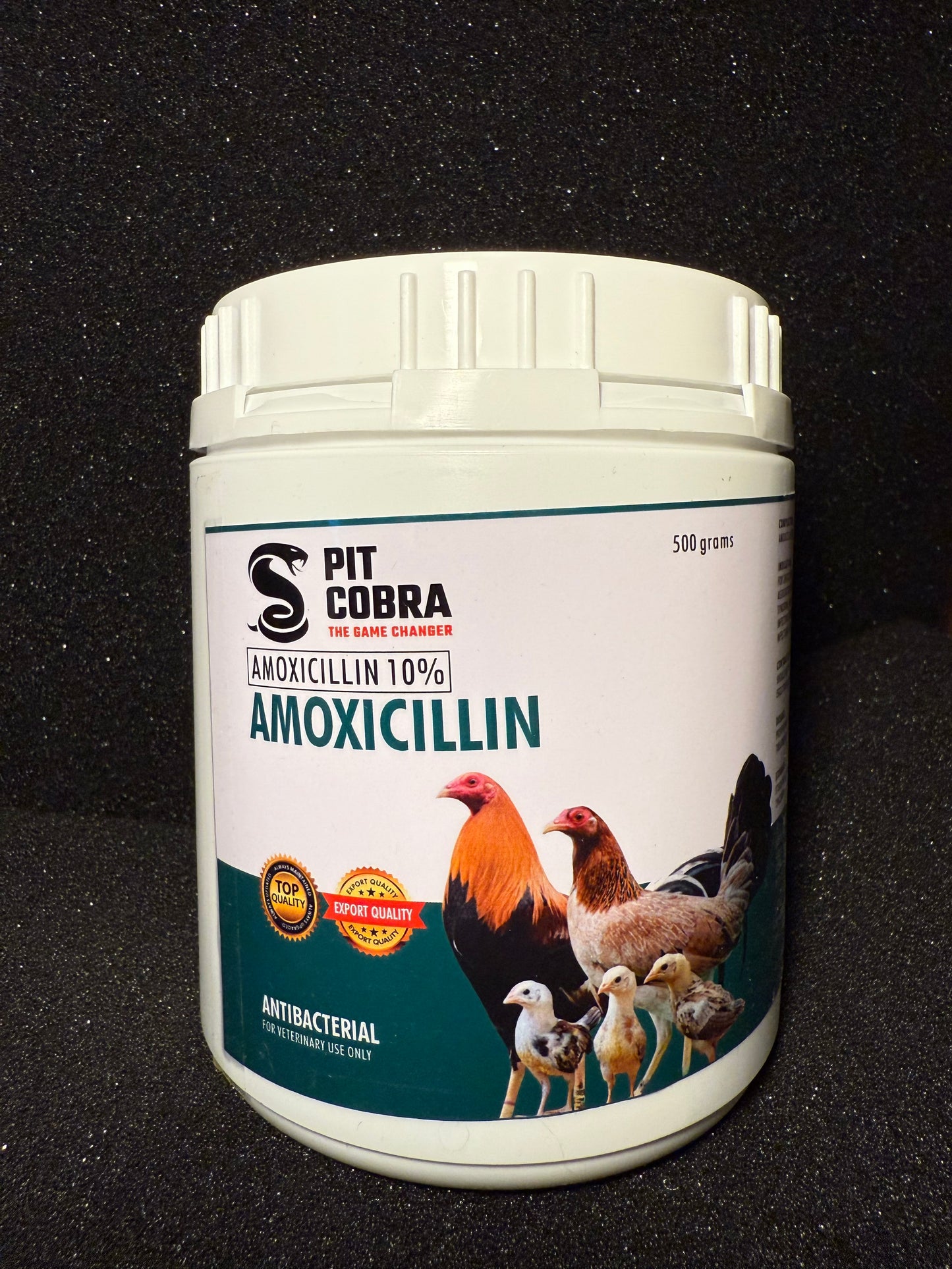 Pit Cobra Amoxicillin Jar (500g)