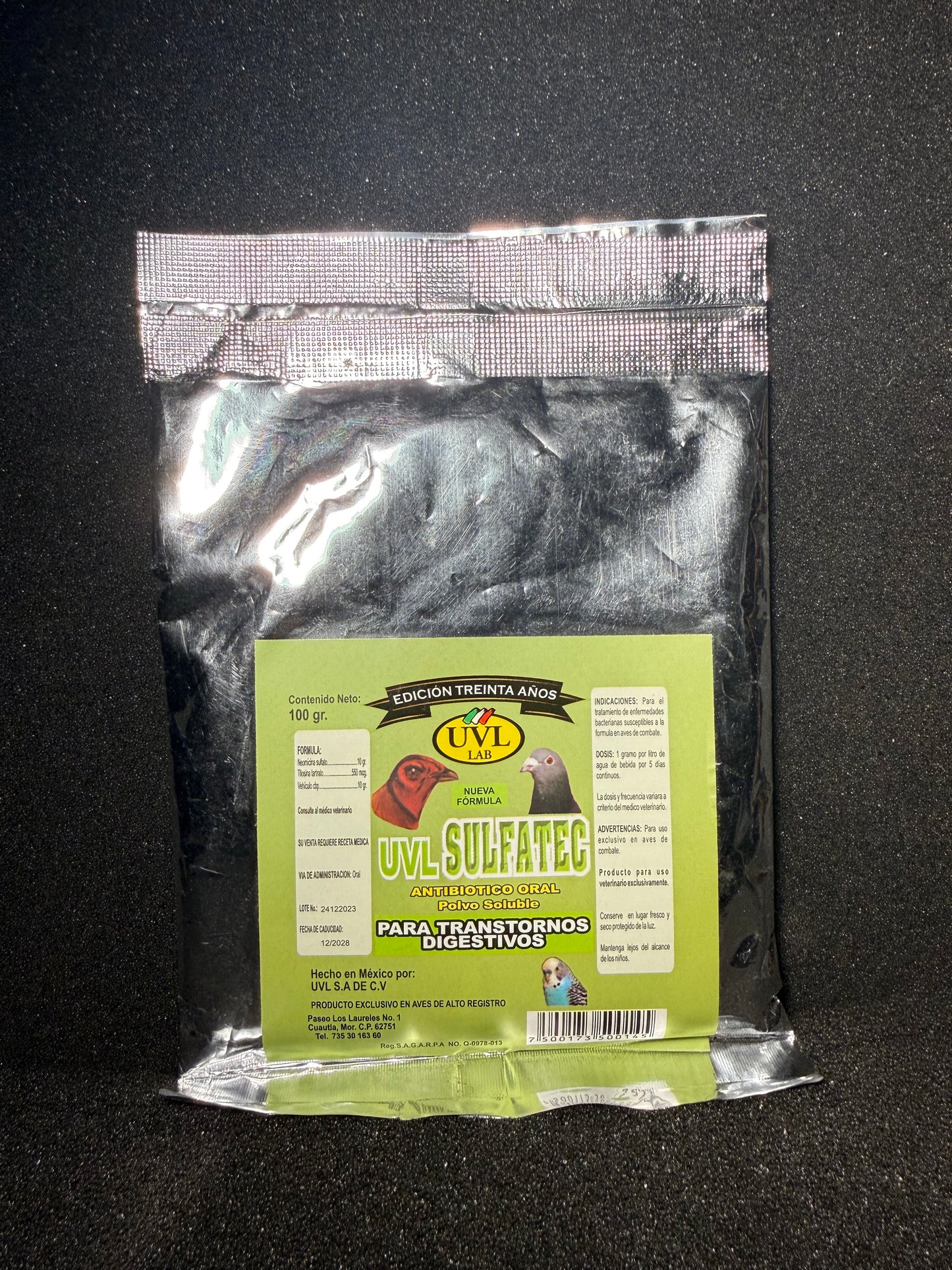 UVL Lab Sulfatec Powder (100g)