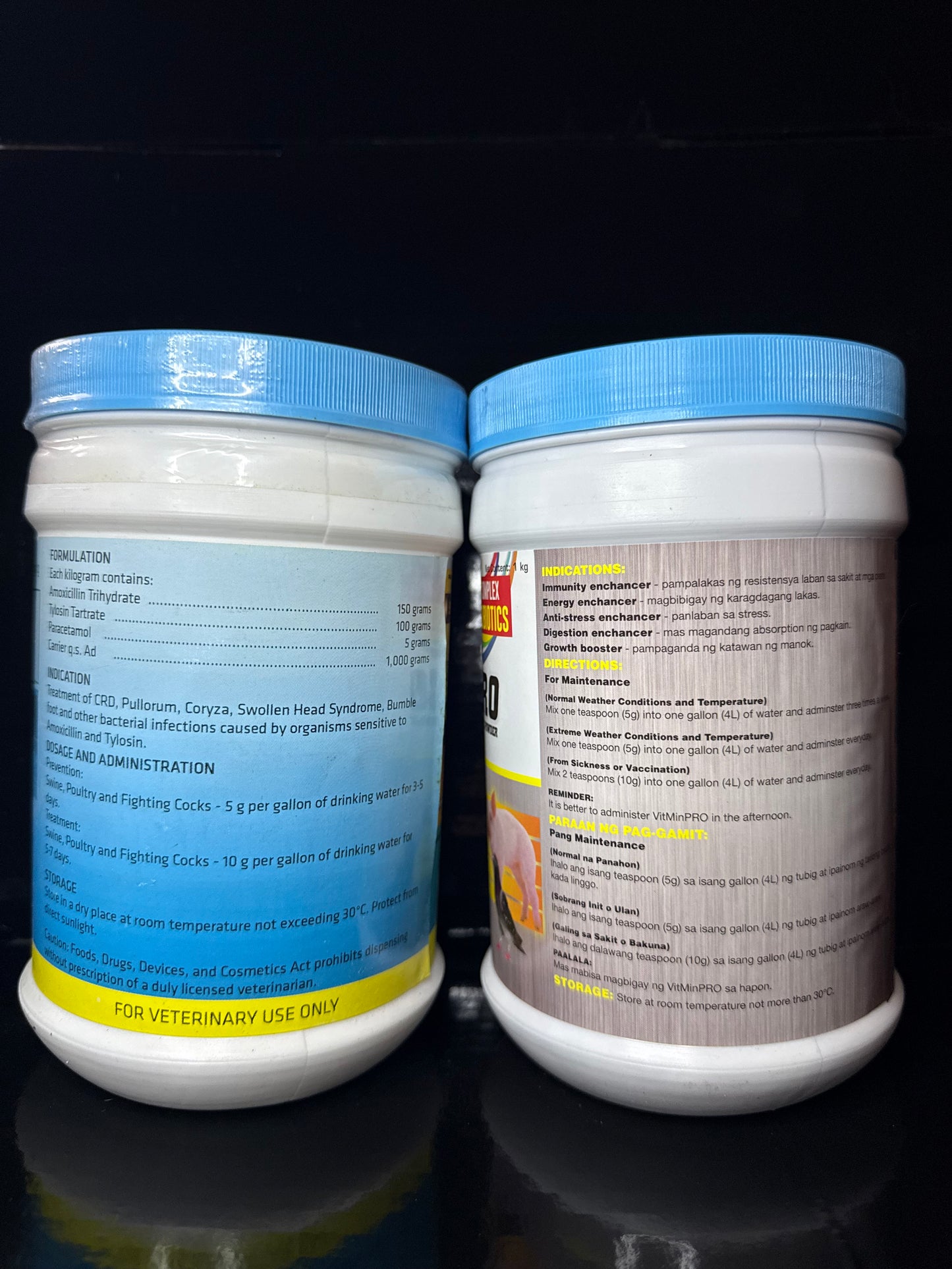 Premoxil 1kg Tub Powder & VitMin Pro 1kg Tub Powder Bundle