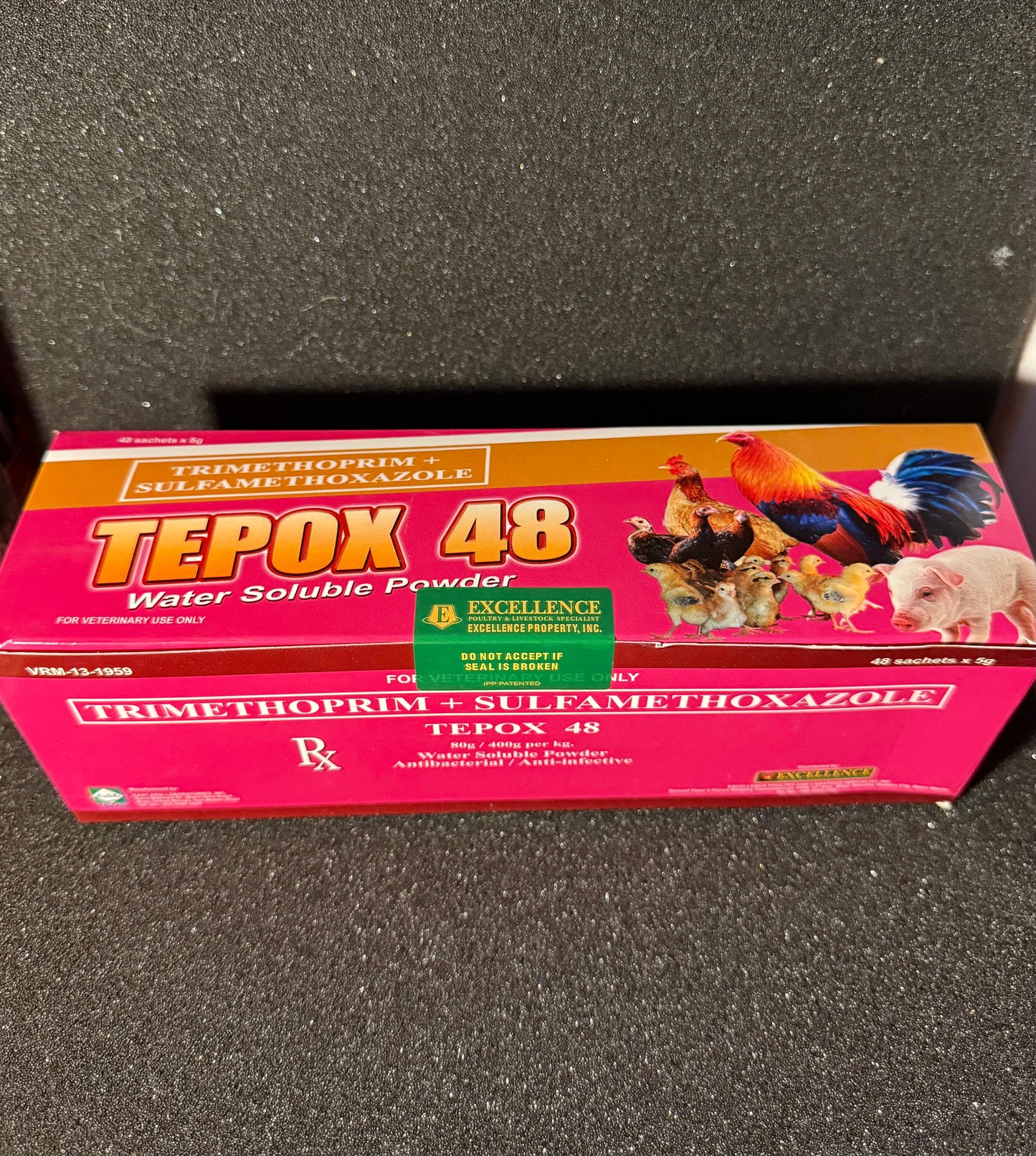 Tepox 48 Complete Sachets Box (48sX5g)
