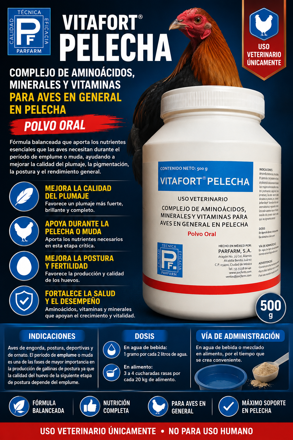 Vitafort Pelecha (500gr)