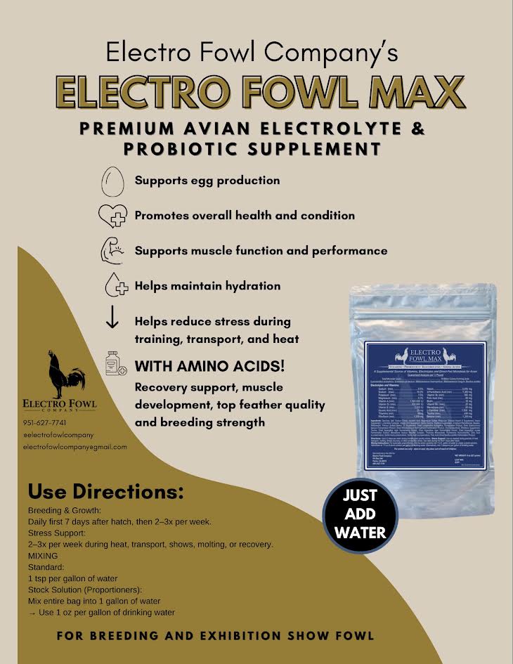 Electro Fowl Max (8 oz)