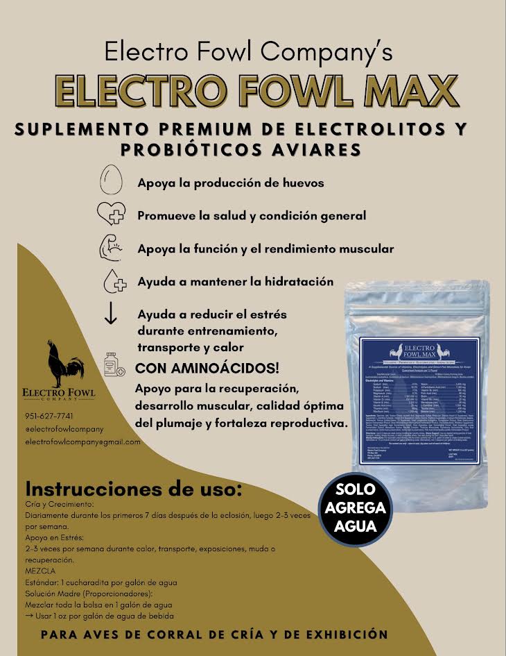 Electro Fowl Max (8 oz)