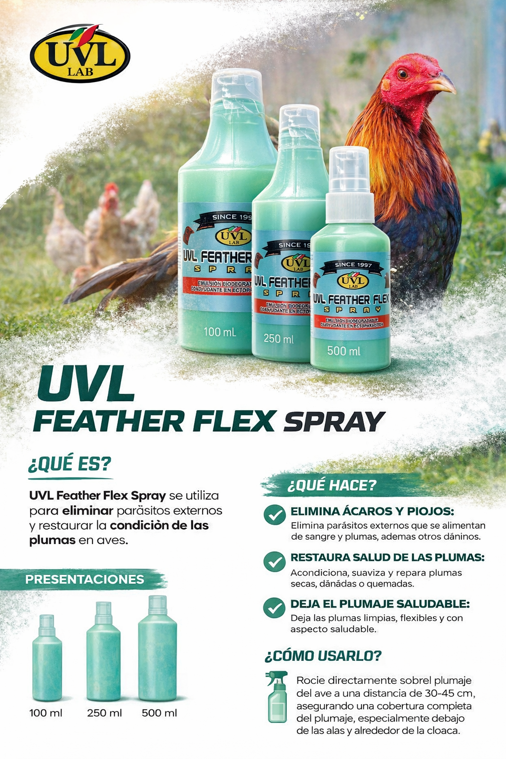 UVL Feather Flex Spray (500ml)