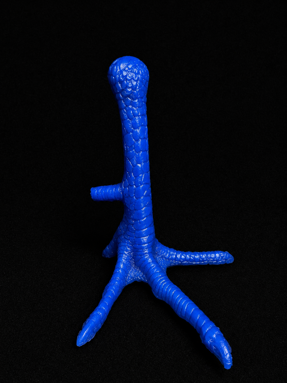 Plastic Chicken Leg 1 Piece (Blue)