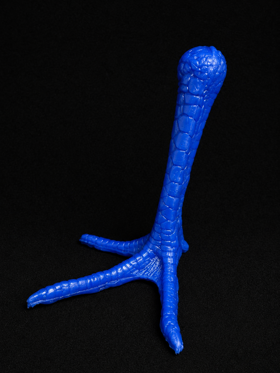 Plastic Chicken Leg 1 Piece (Blue)