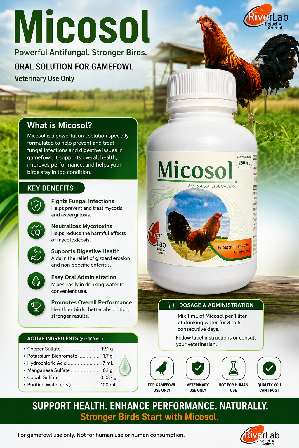 River Lab Micosol (250ml)