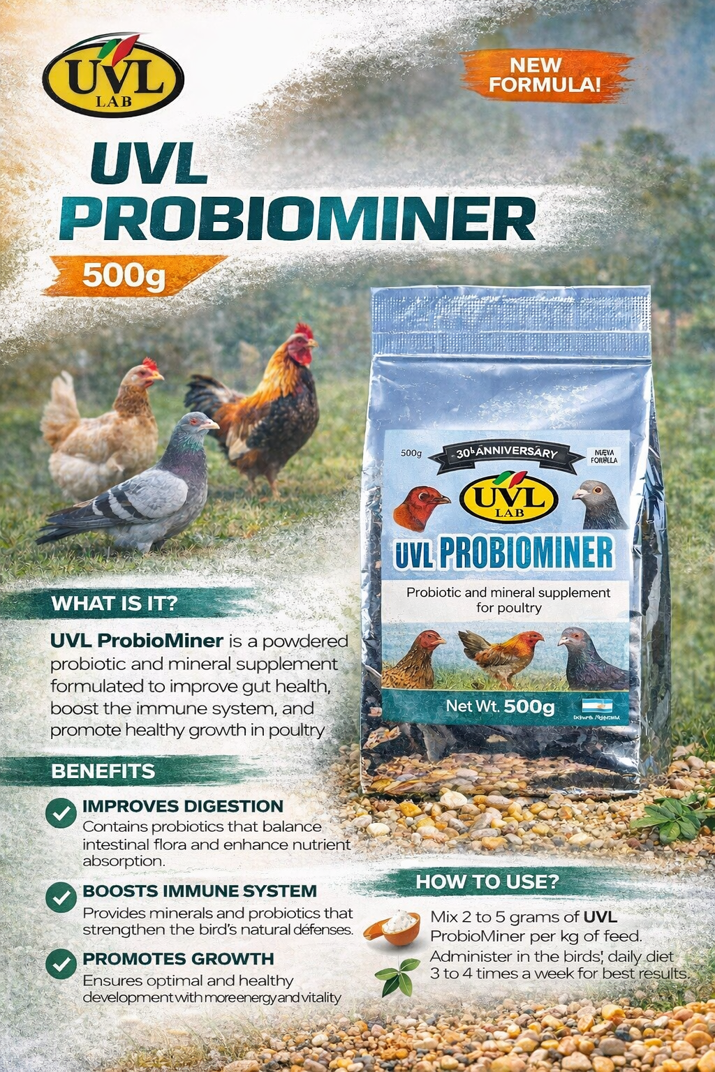 UVL Probiominer (500gr)