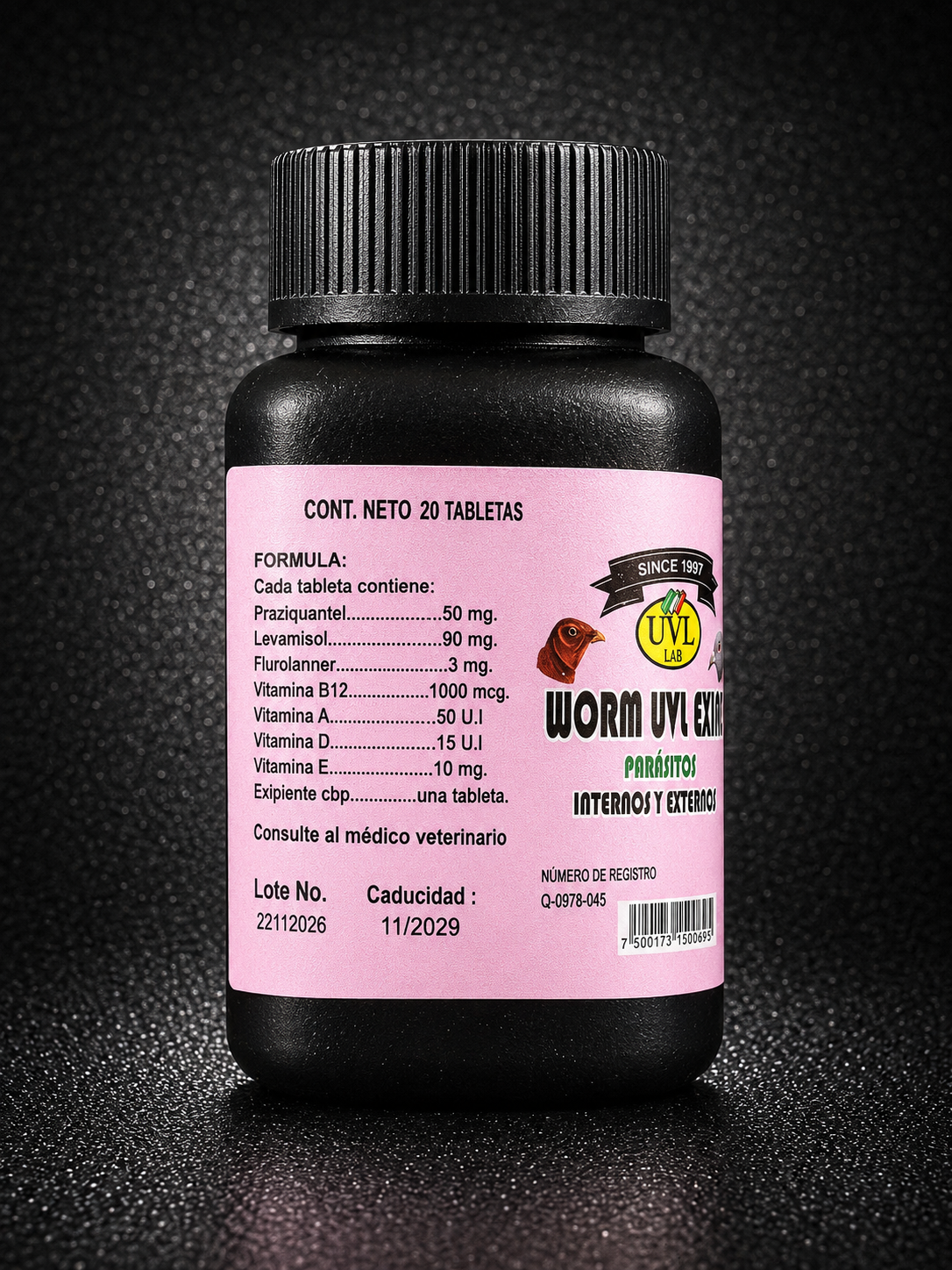 Worm UVL EXIN (20 Tablets)
