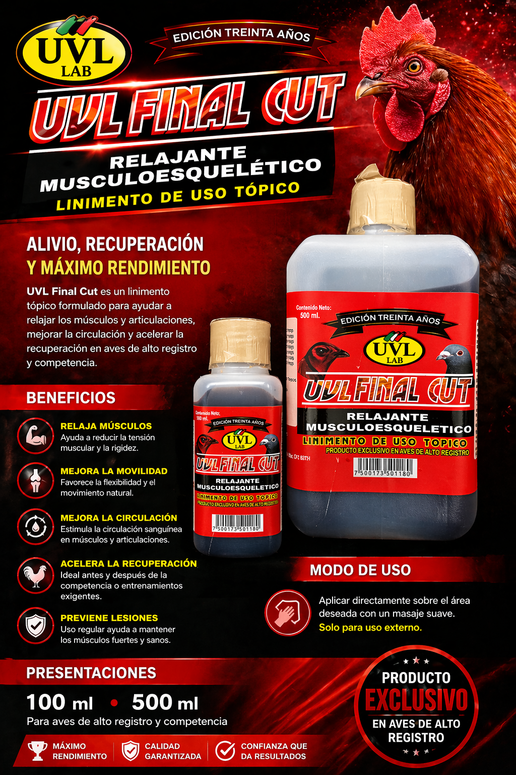 UVL Final Cut (100ml)