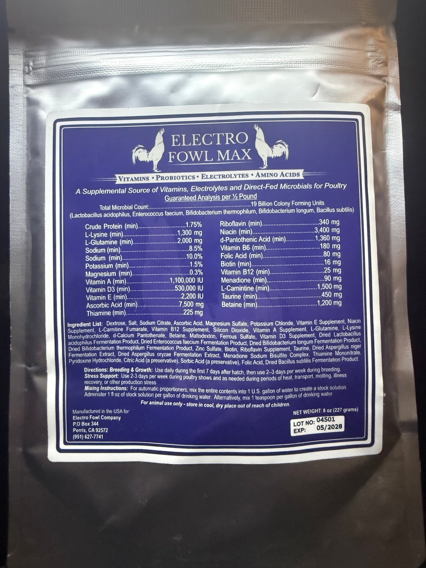 Electro Fowl Max (8 oz)