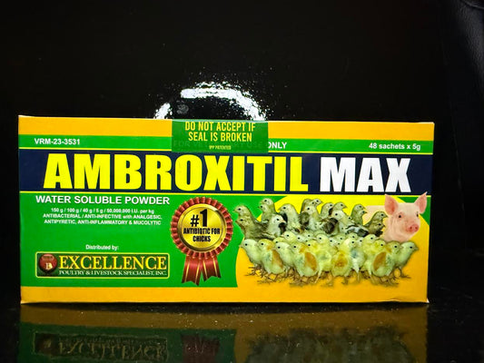 Ambroxitil Max Box (48SachetsX5g)