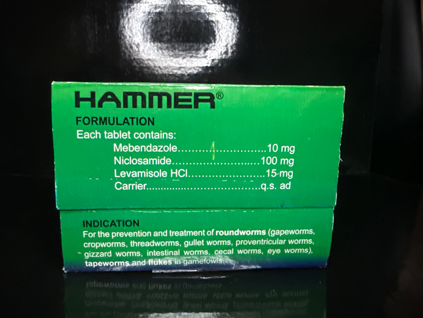 Hammer Gamefowl Dewormer (200 Tablets)