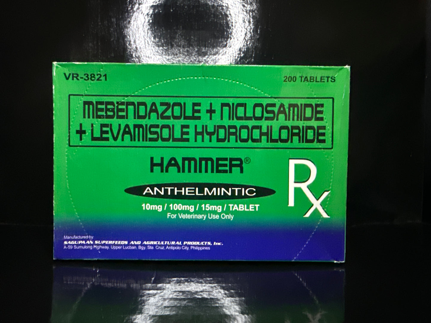 Hammer Gamefowl Dewormer (200 Tablets)