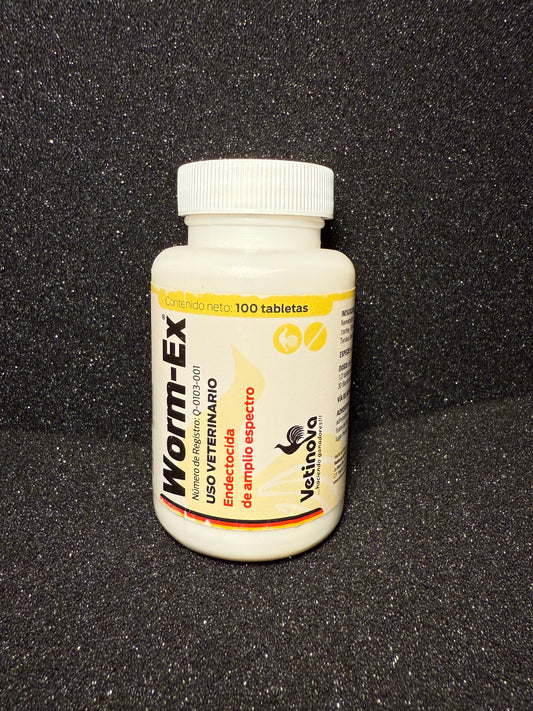 Vetinova Worm-Ex (100 Tablets)