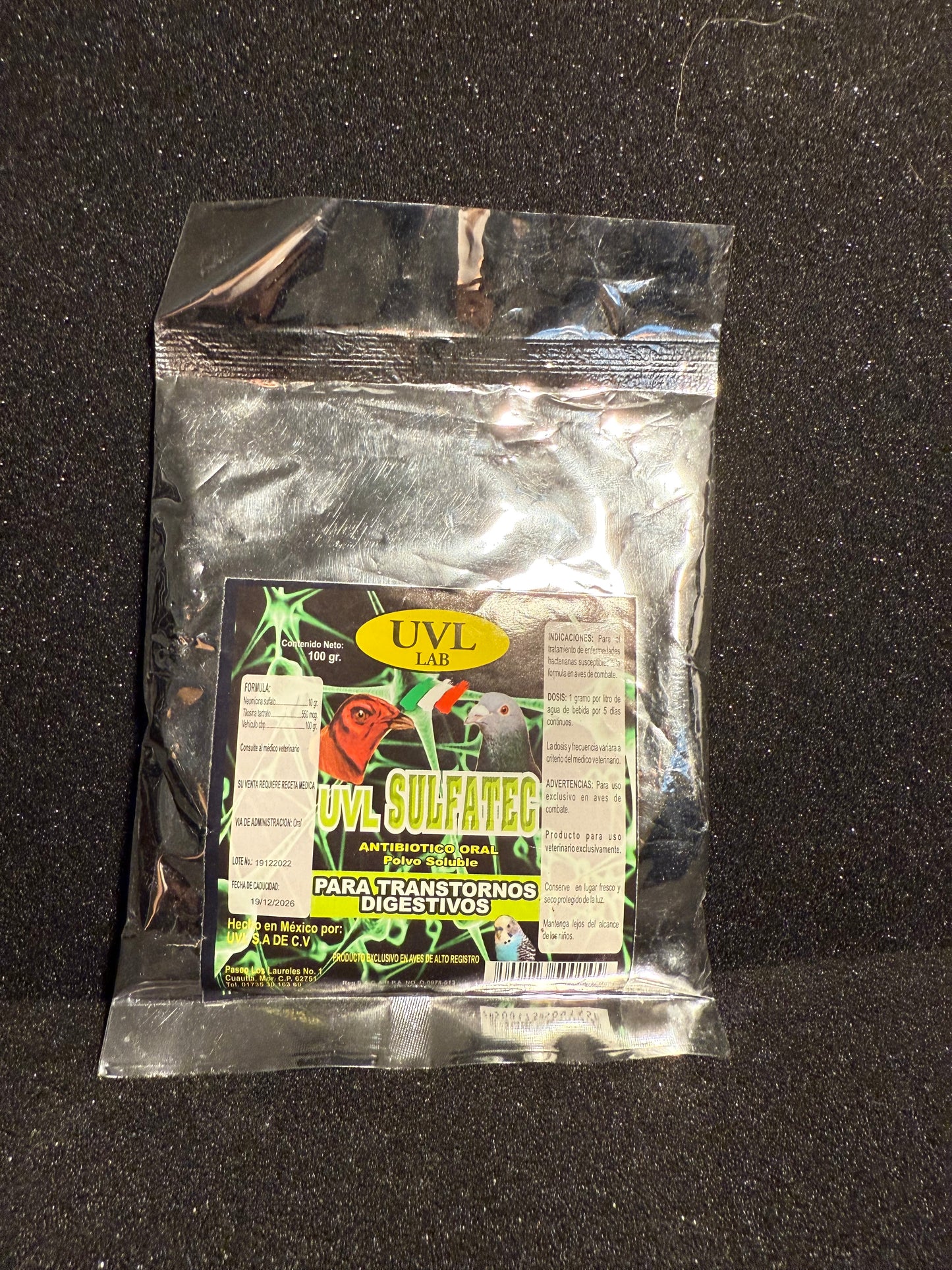 UVL Lab Sulfatec Powder (100g)