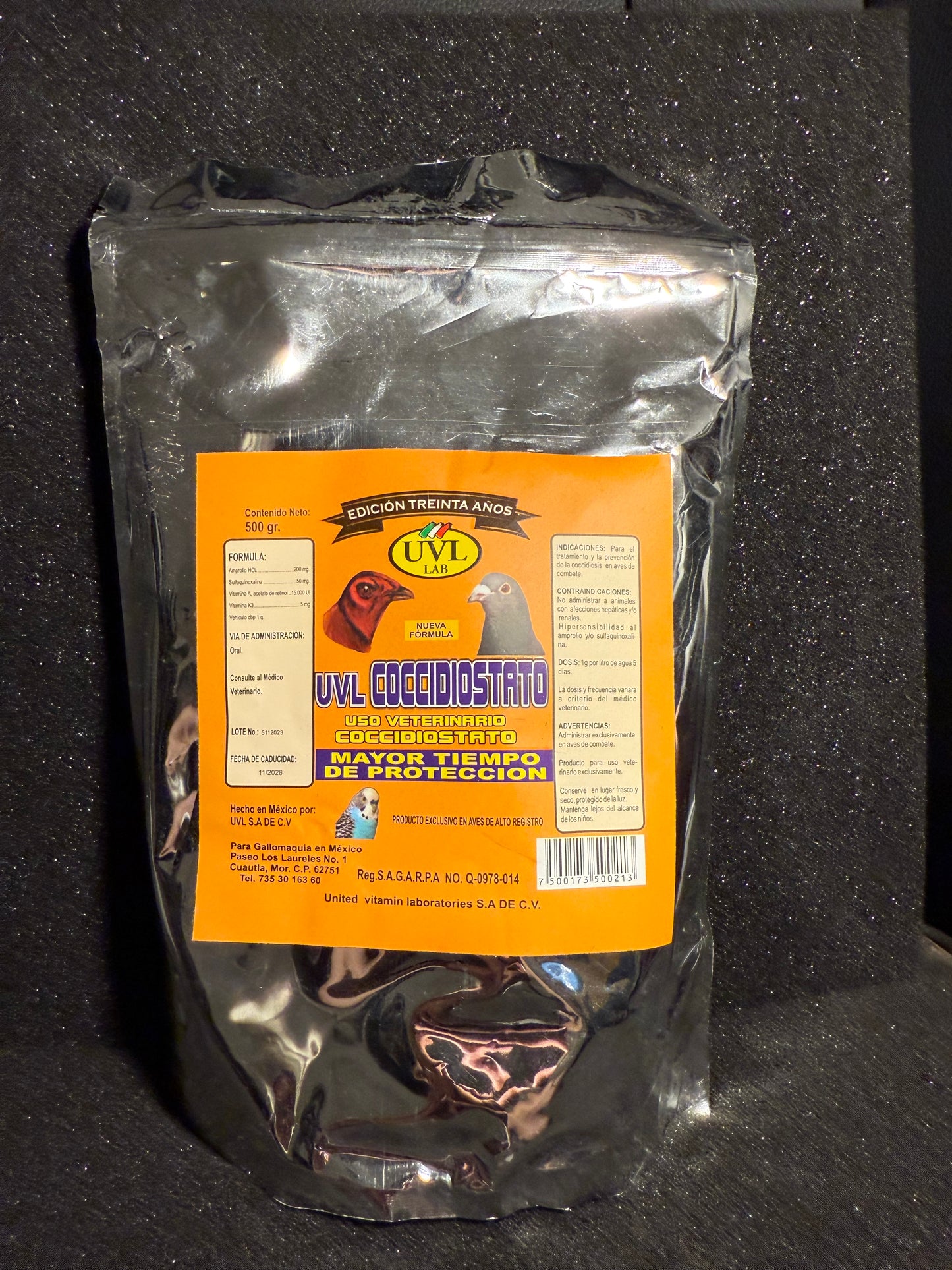 UVL Lab Coccidiostato Pack (500g)