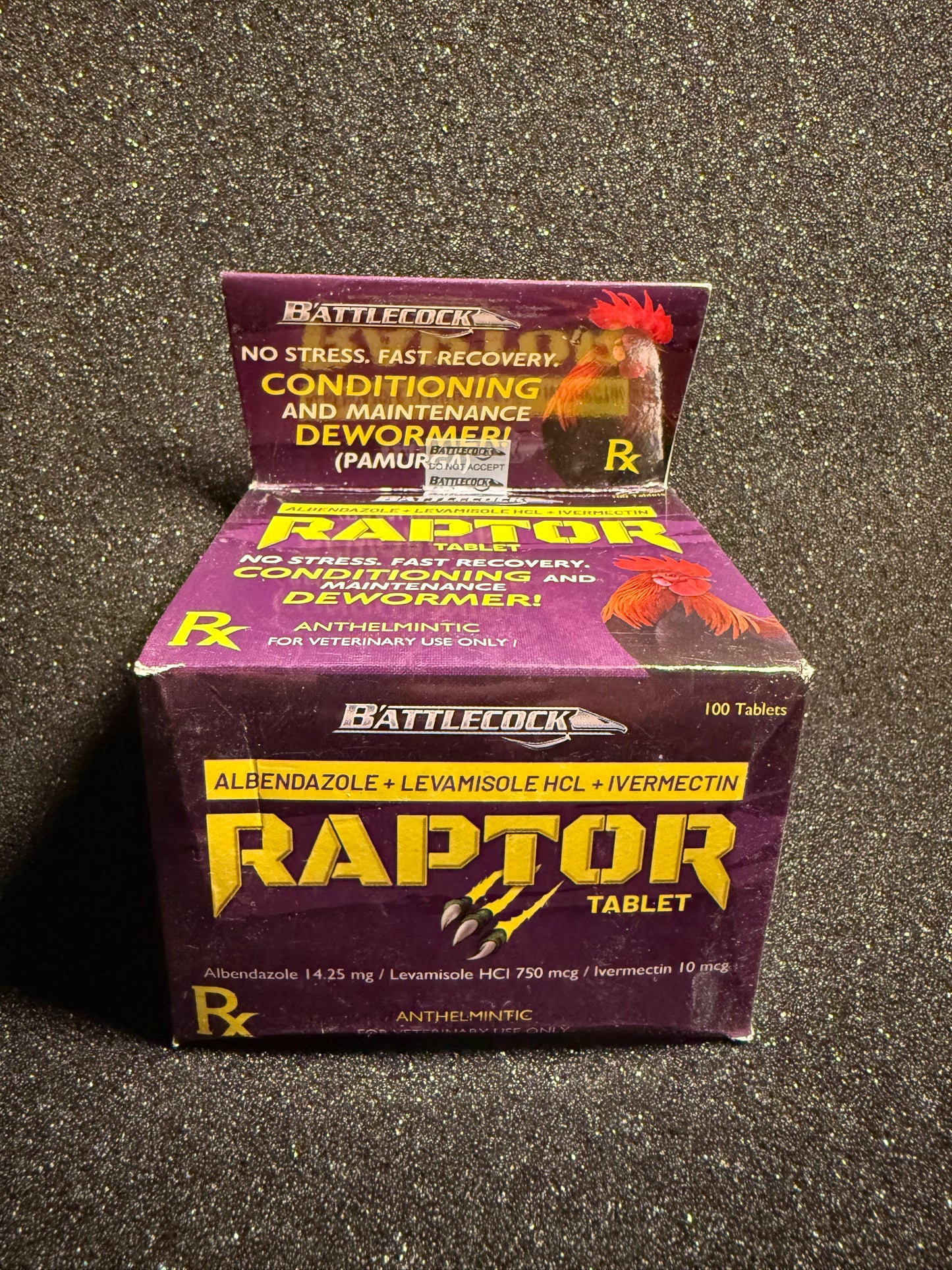 Raptor Dewormer (100 Tablets)