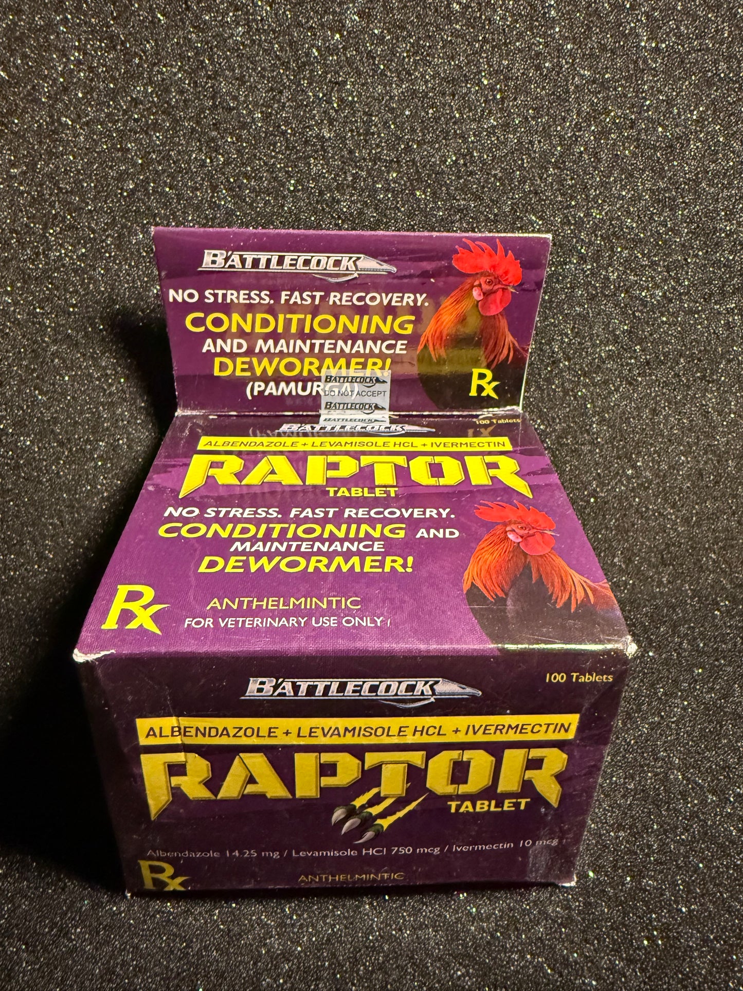 Raptor Dewormer (100 Tablets)