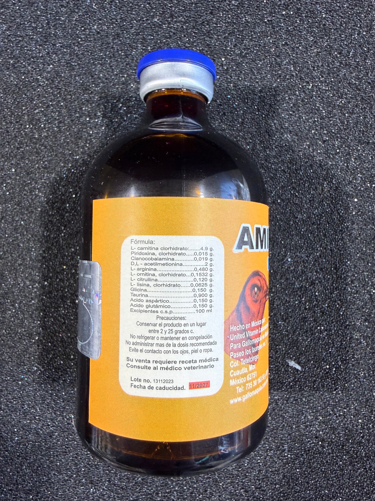 UVL Lab Amino Plex Oxigenador NO2 (100ml)