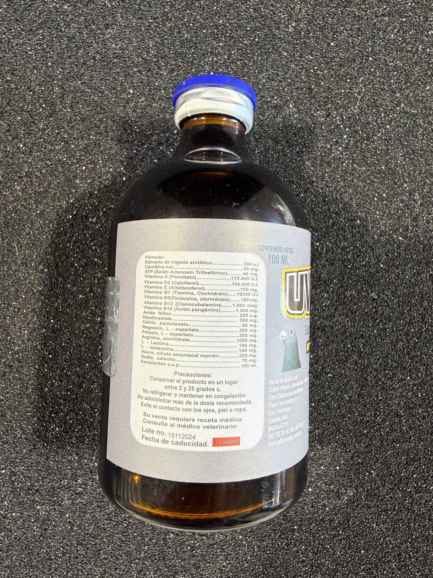 UVL Lab Forte Liver Extarct+Iron+Amino Acids+Vitamins (100ml)