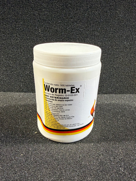 Vetinova Worm-Ex (500 Tabs)