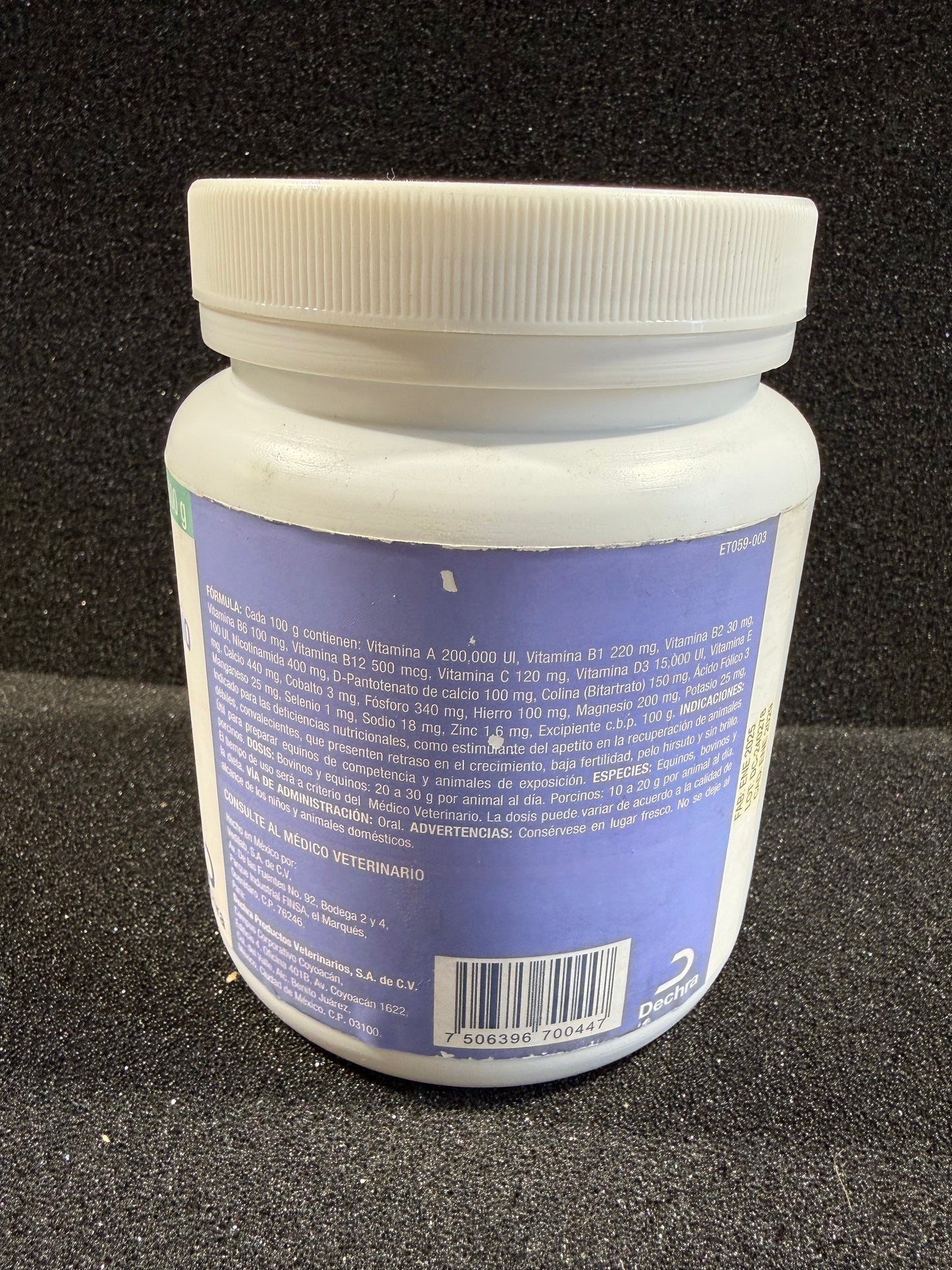 Dechra Fervinac con Selenio Polvo (500g)