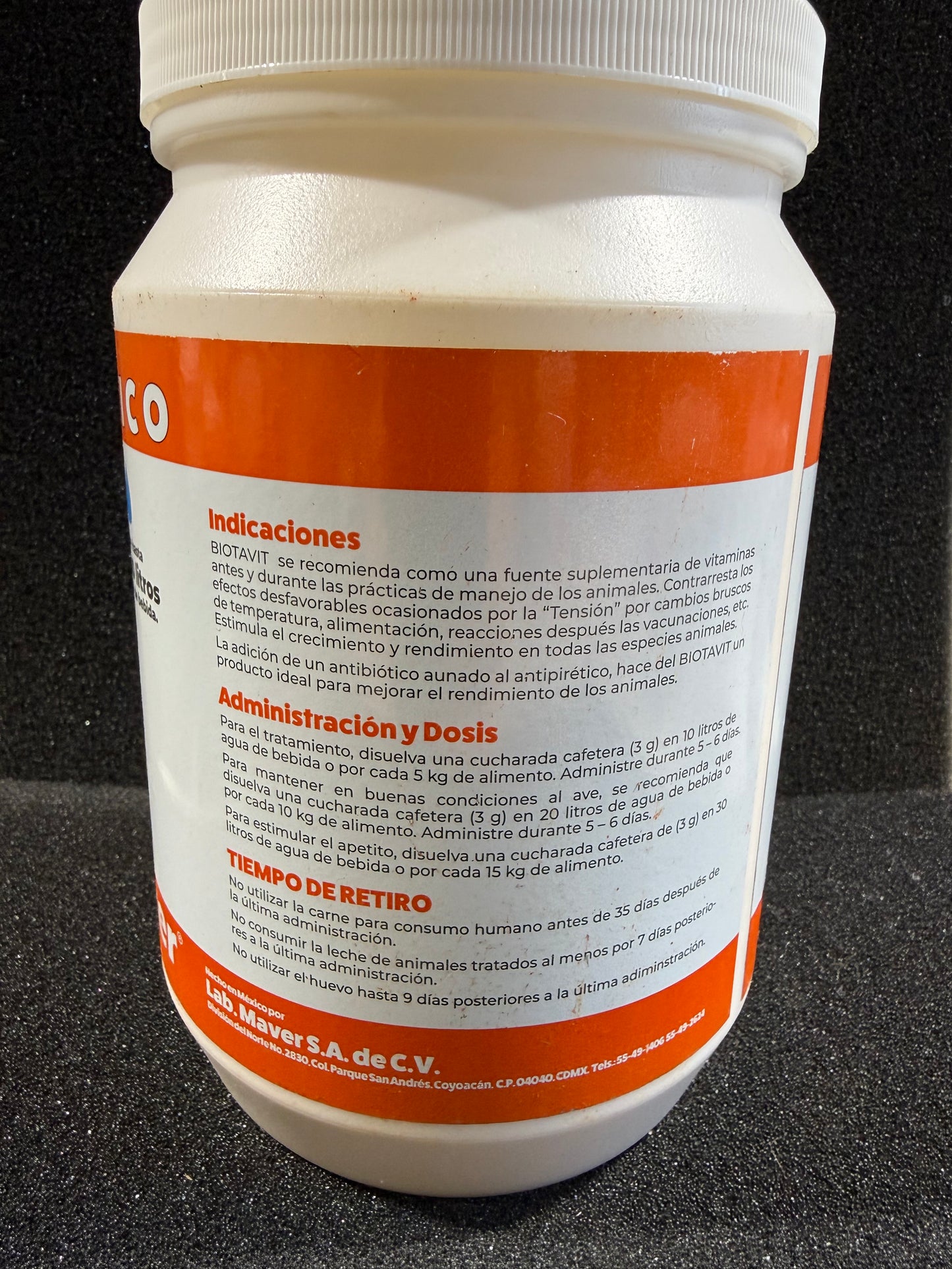 Maver Biotavit Tub (1kg)