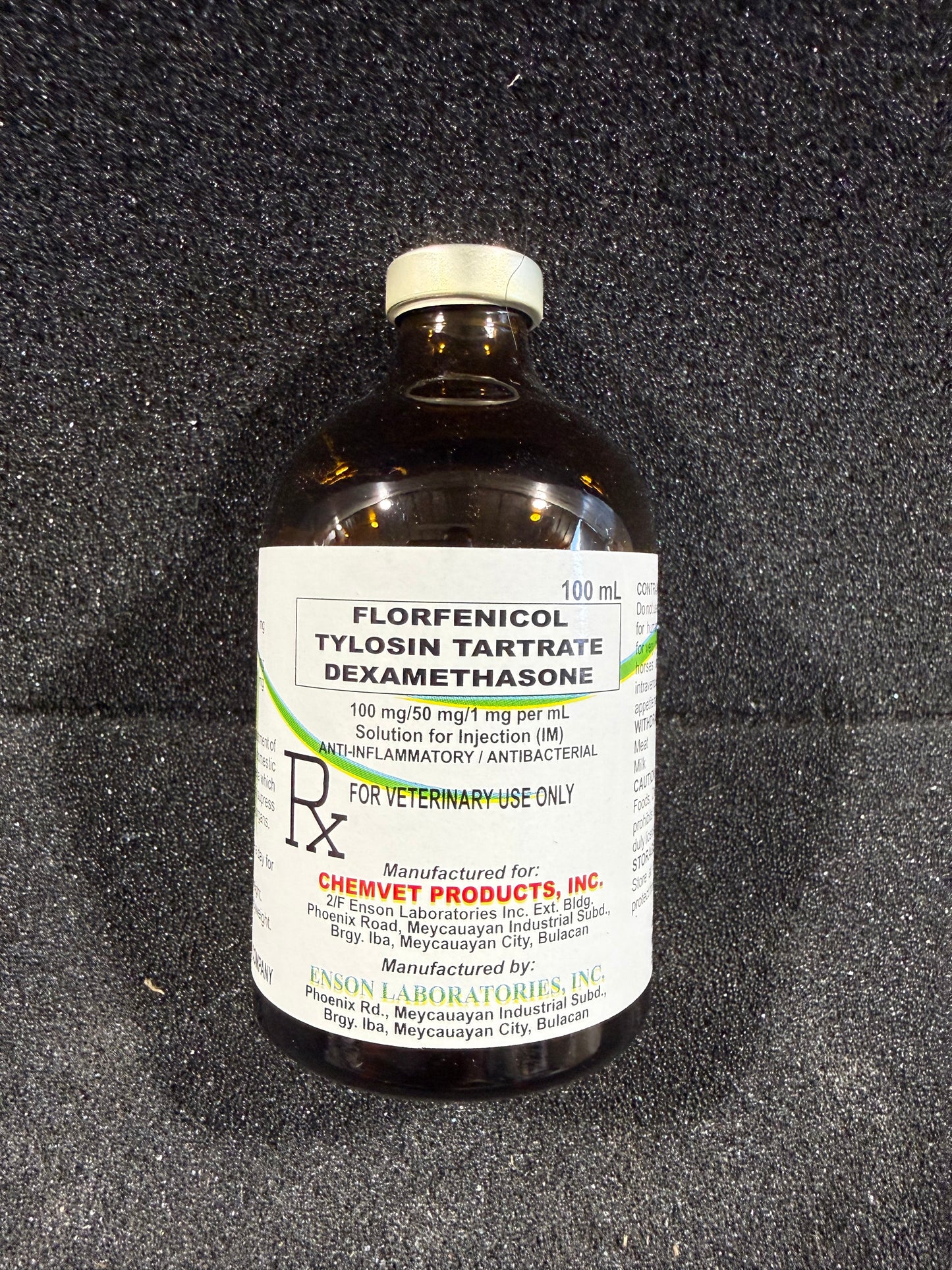 Florfenicol+Tylosin Tartrate+Dexamethasone (100ml)