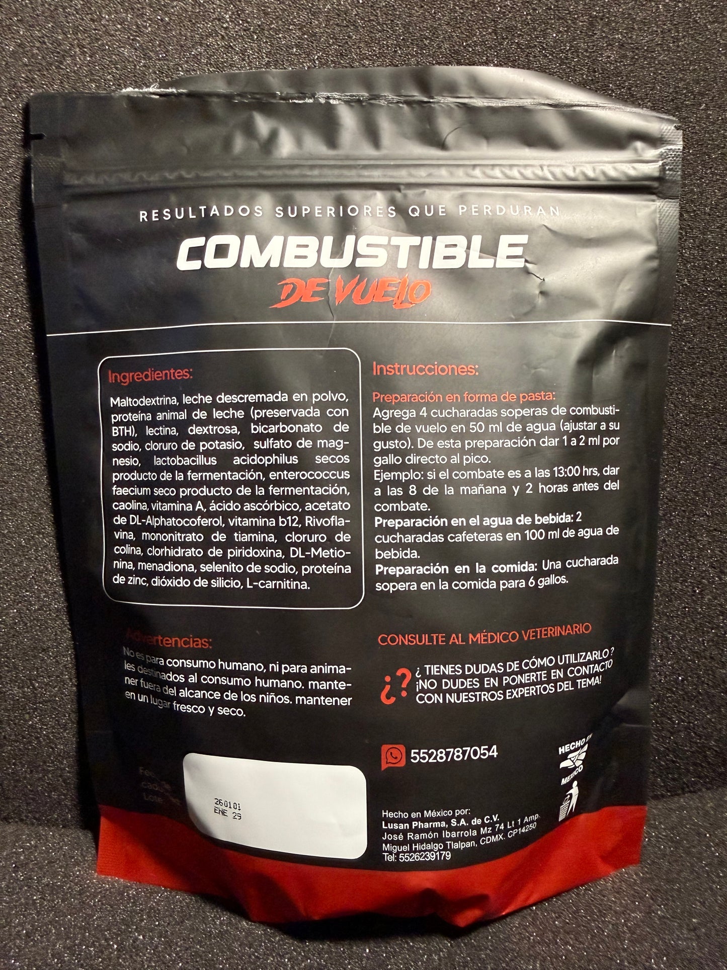 River Lab Pharma Combustible De Vuelo (500gr)