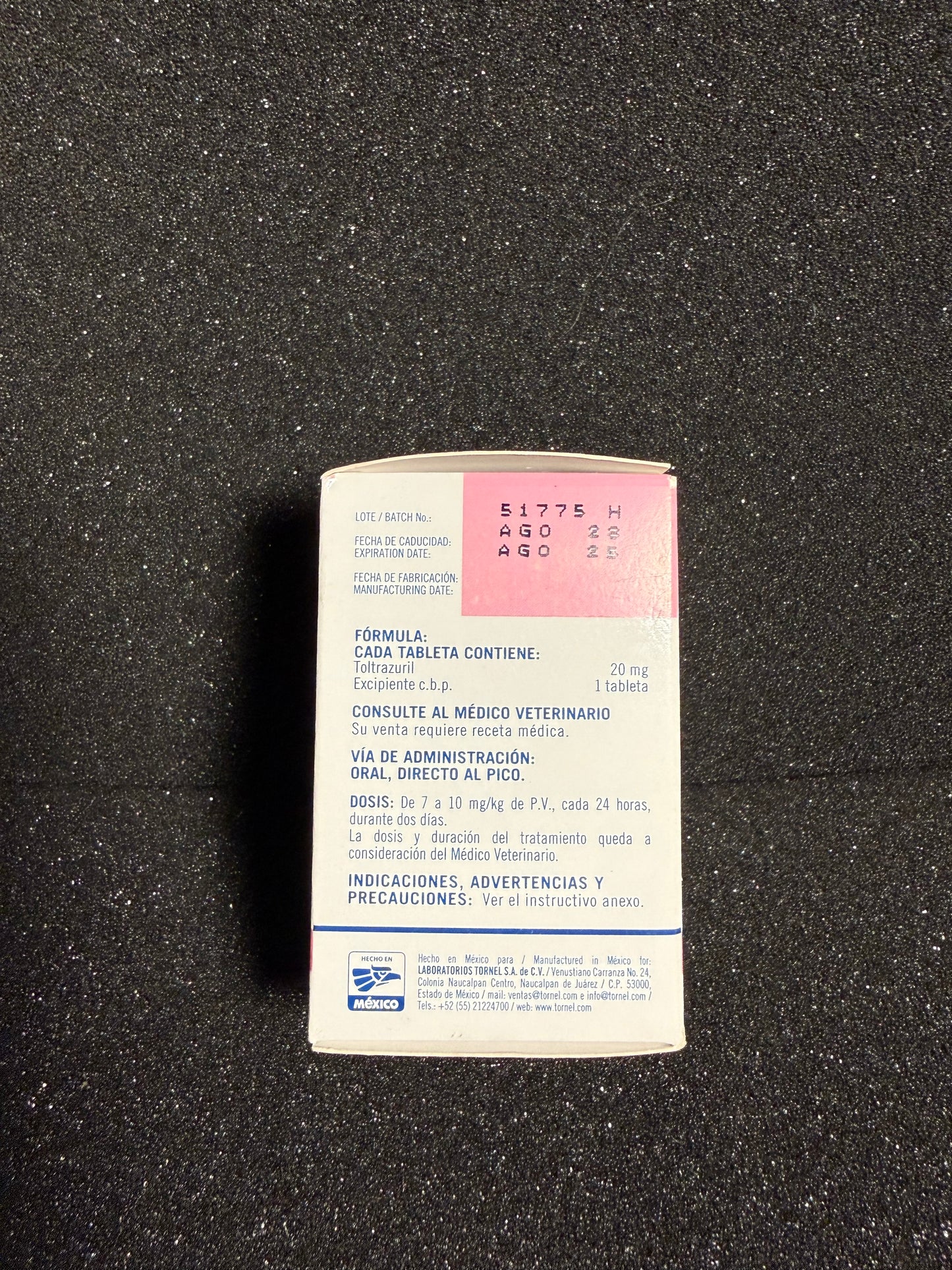 Tornel Coccizuril (100 Pills)