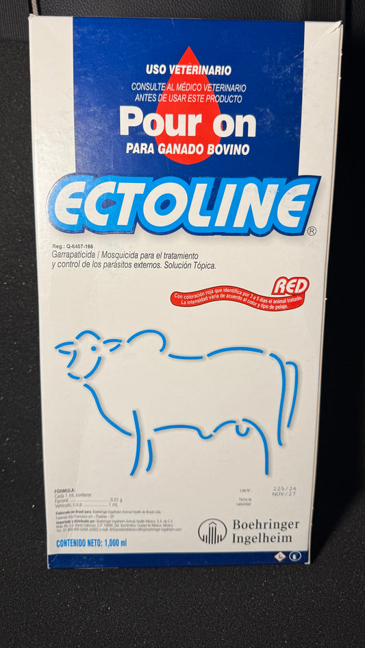 Ectoline Pour On Red 1 Litro Bottle