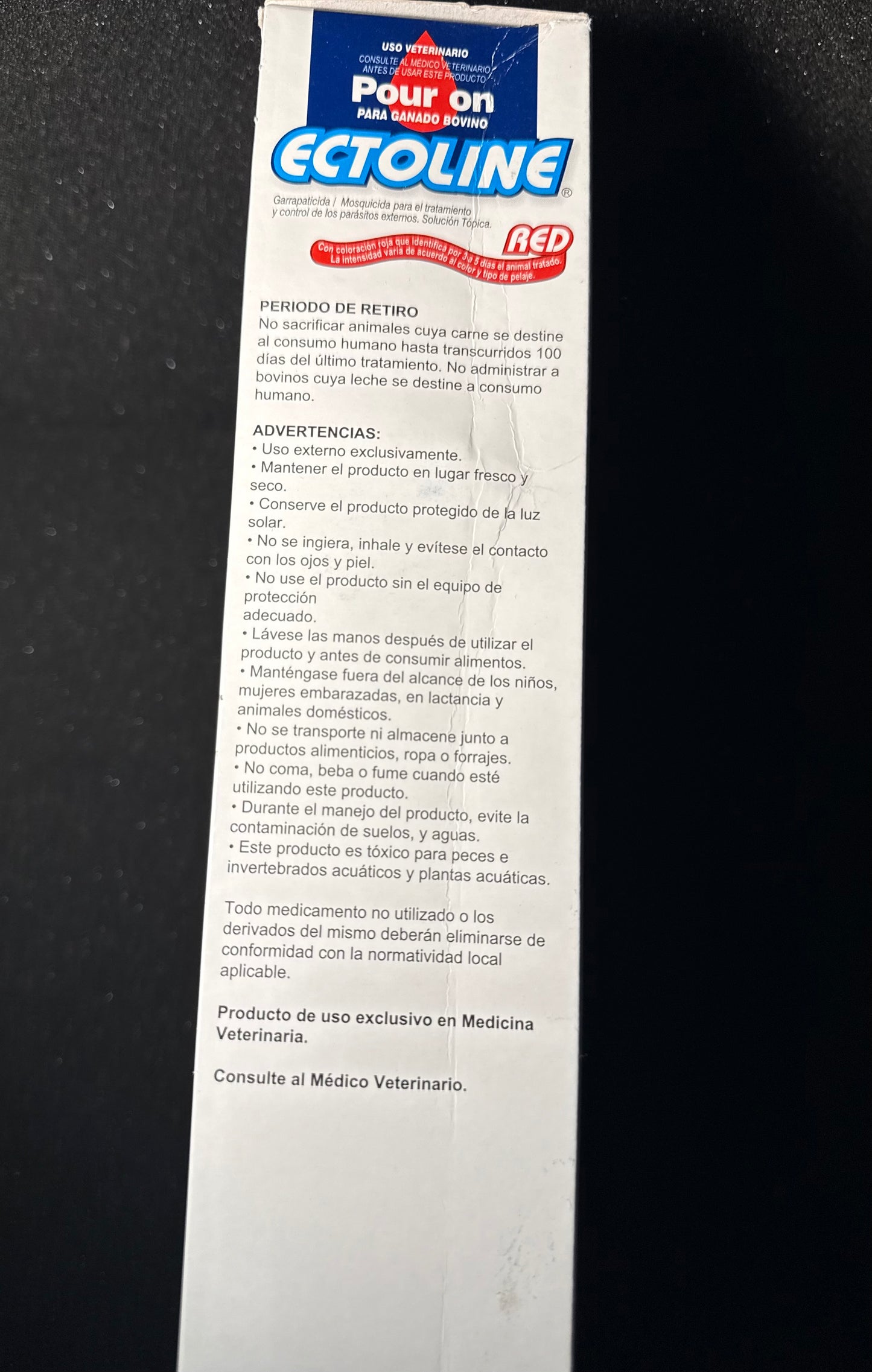 Ectoline Red Dropper 2pk (30ml ea/cu)