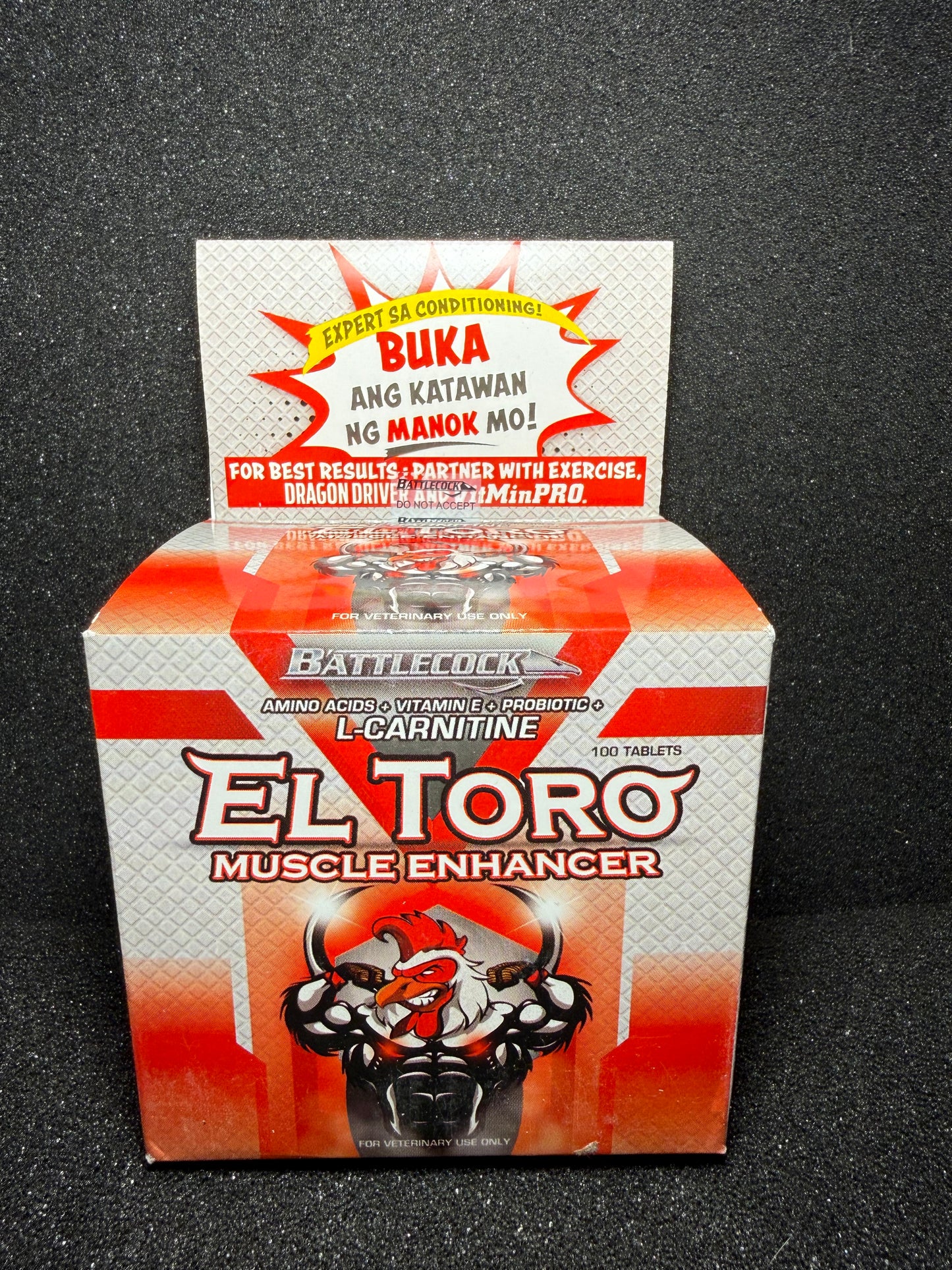 Battlecock El Toro Muscle Enhancer 100 Tabs