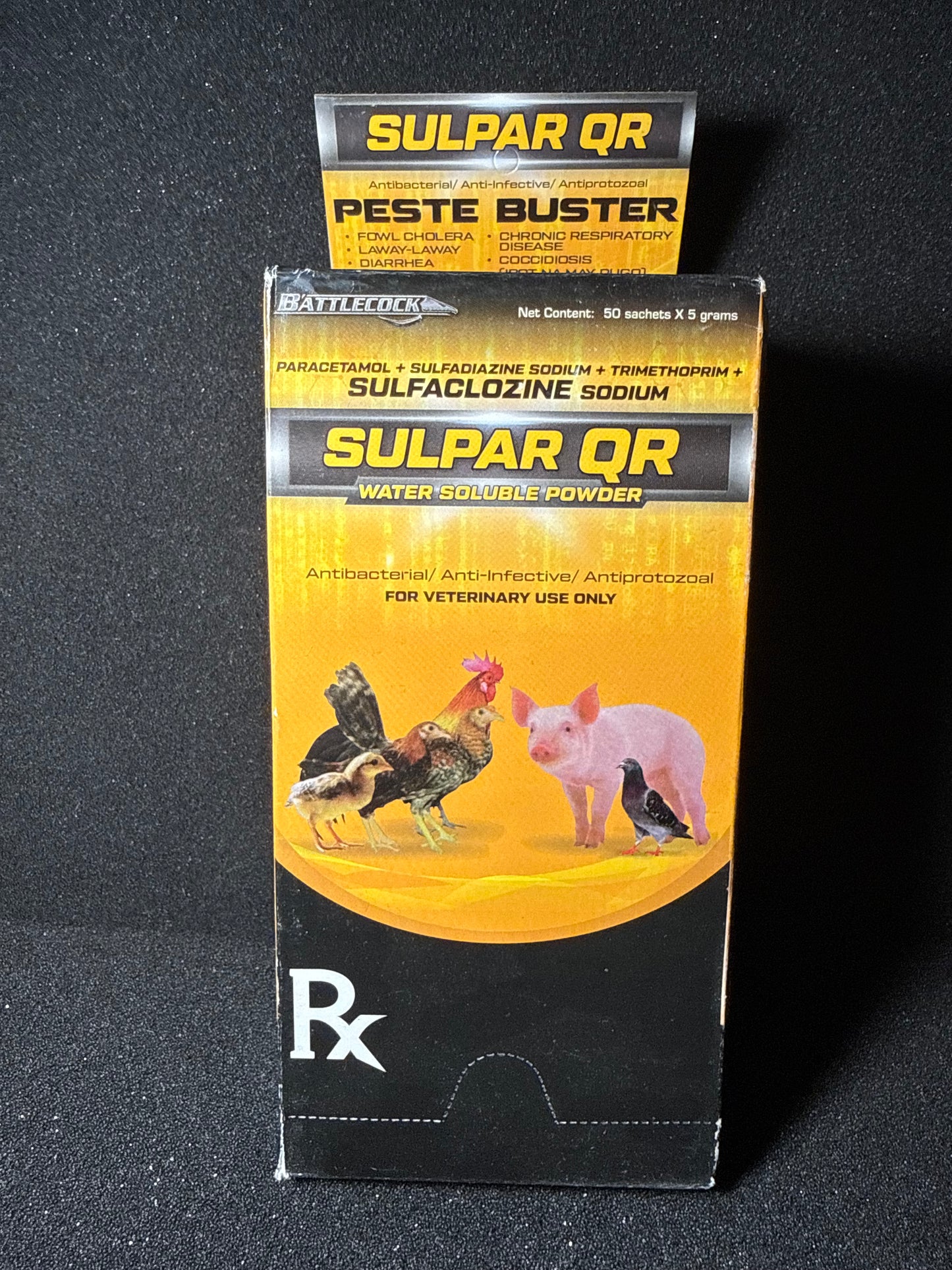 Battlecock Sulpar QR (50sachetsX5gr)