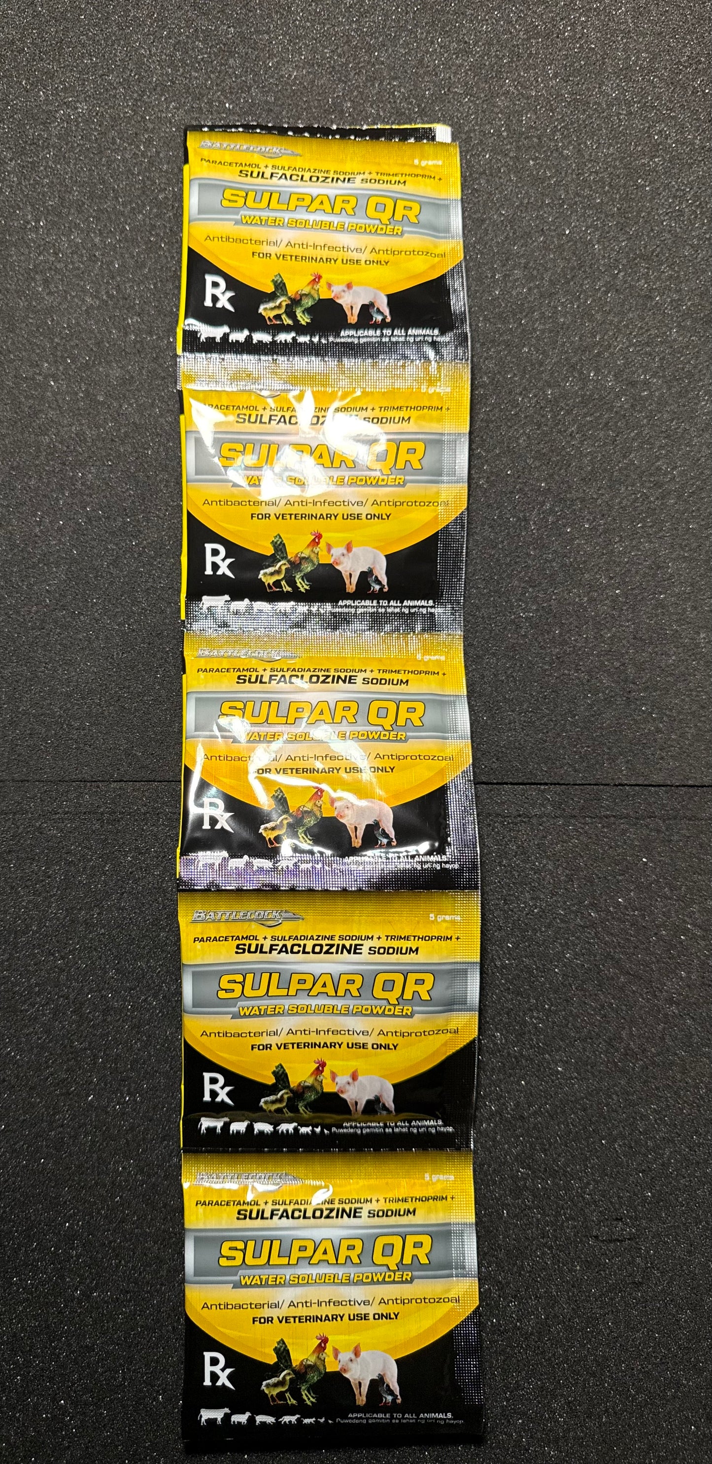 Battlecock Sulpar QR Individual Sachets (10sachetsX5gr)