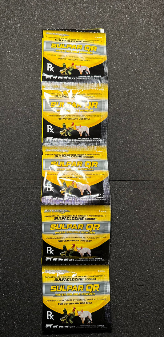 Battlecock Sulpar QR Individual Sachets (10sachetsX5gr)
