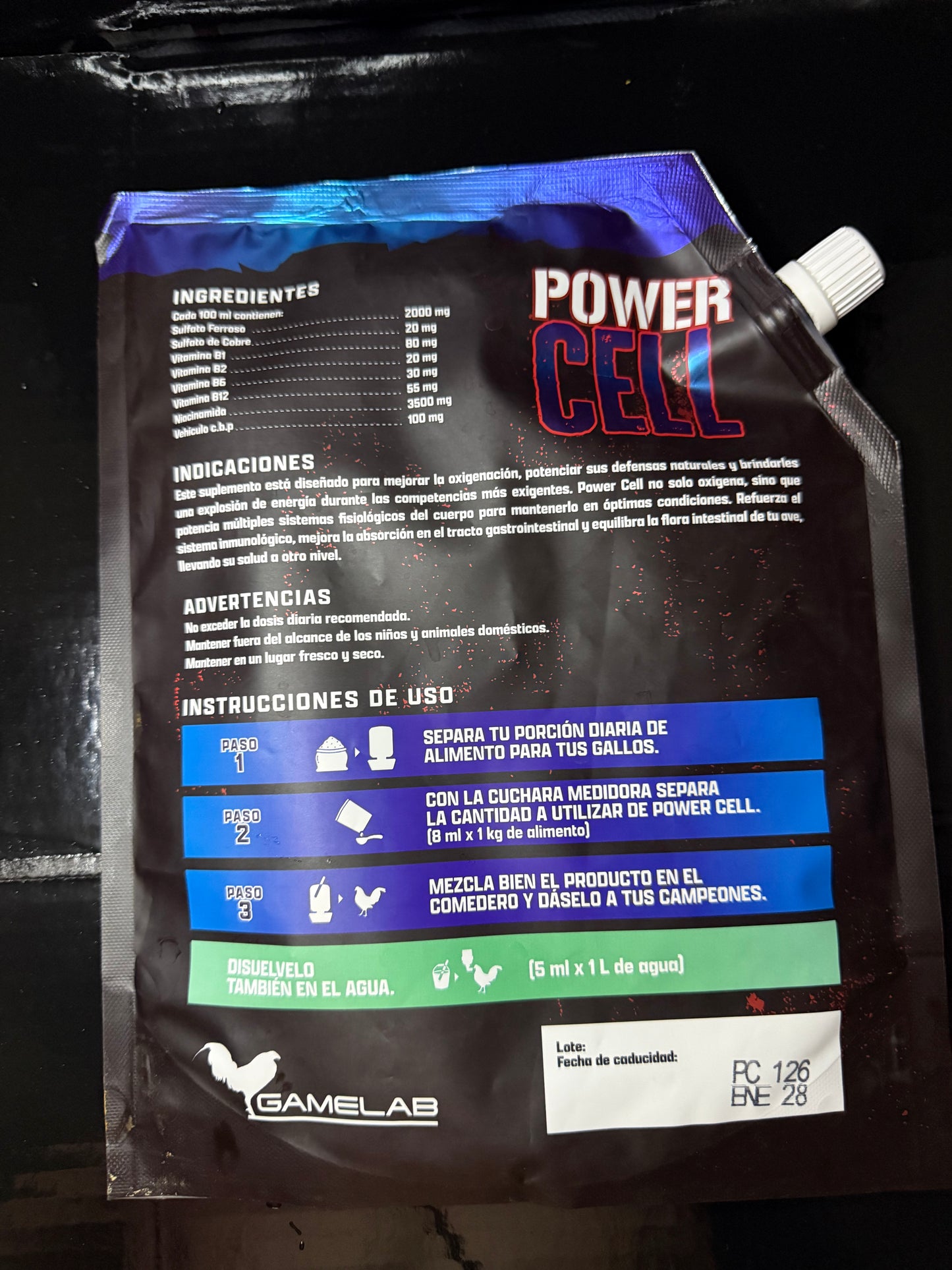 Gamelab Power Cell (500ml)