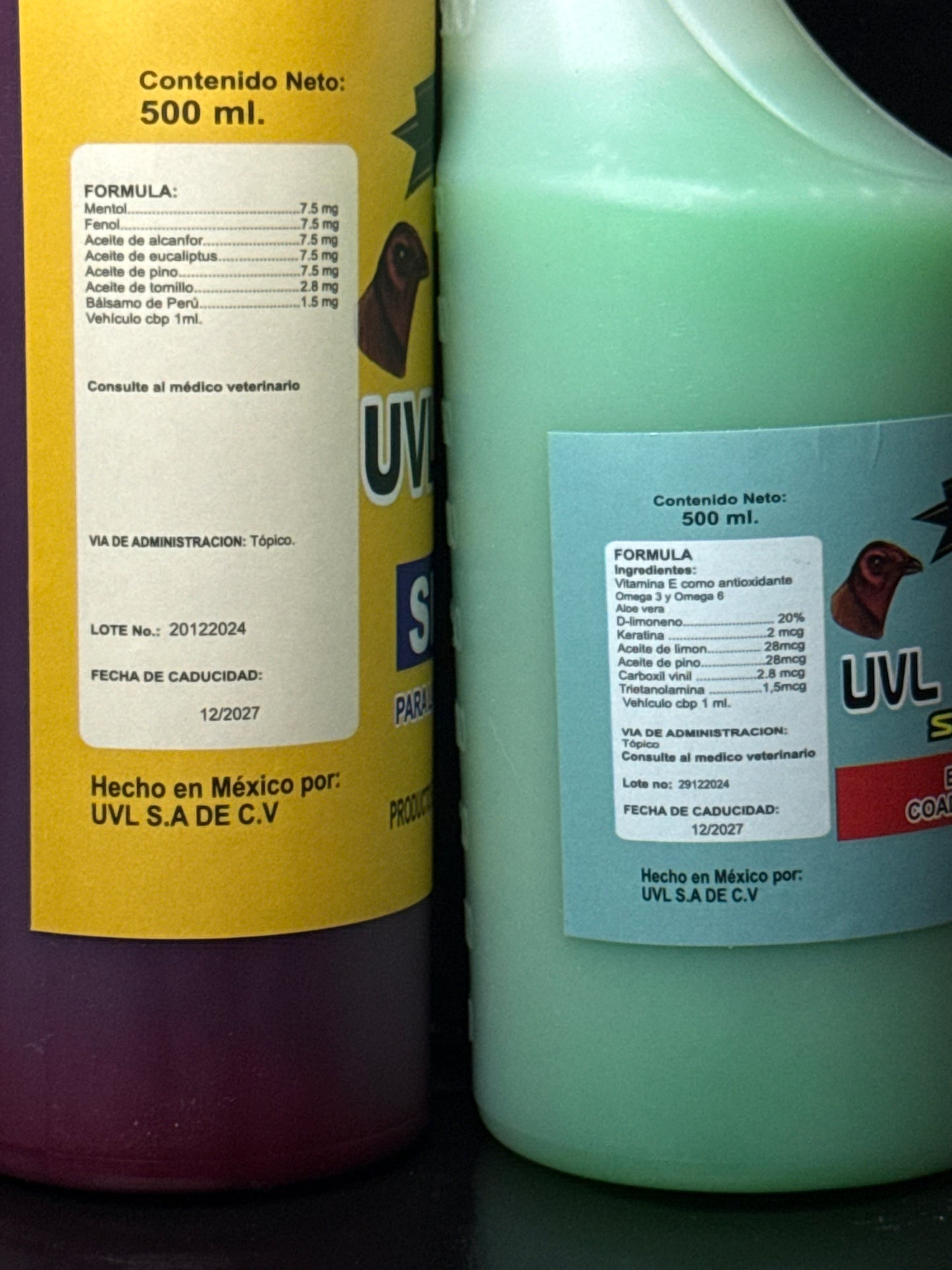UVL Redleg Silicone & Feather Flex Spray Bundle (500ml ea)