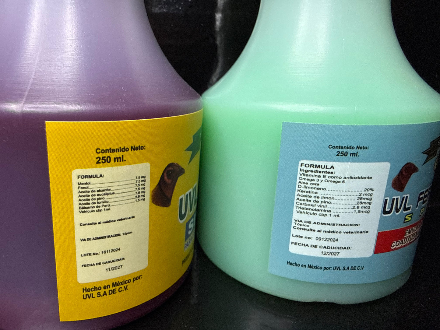 UVL Redleg Silicone & Feather Flex Spray (250ml ea)
