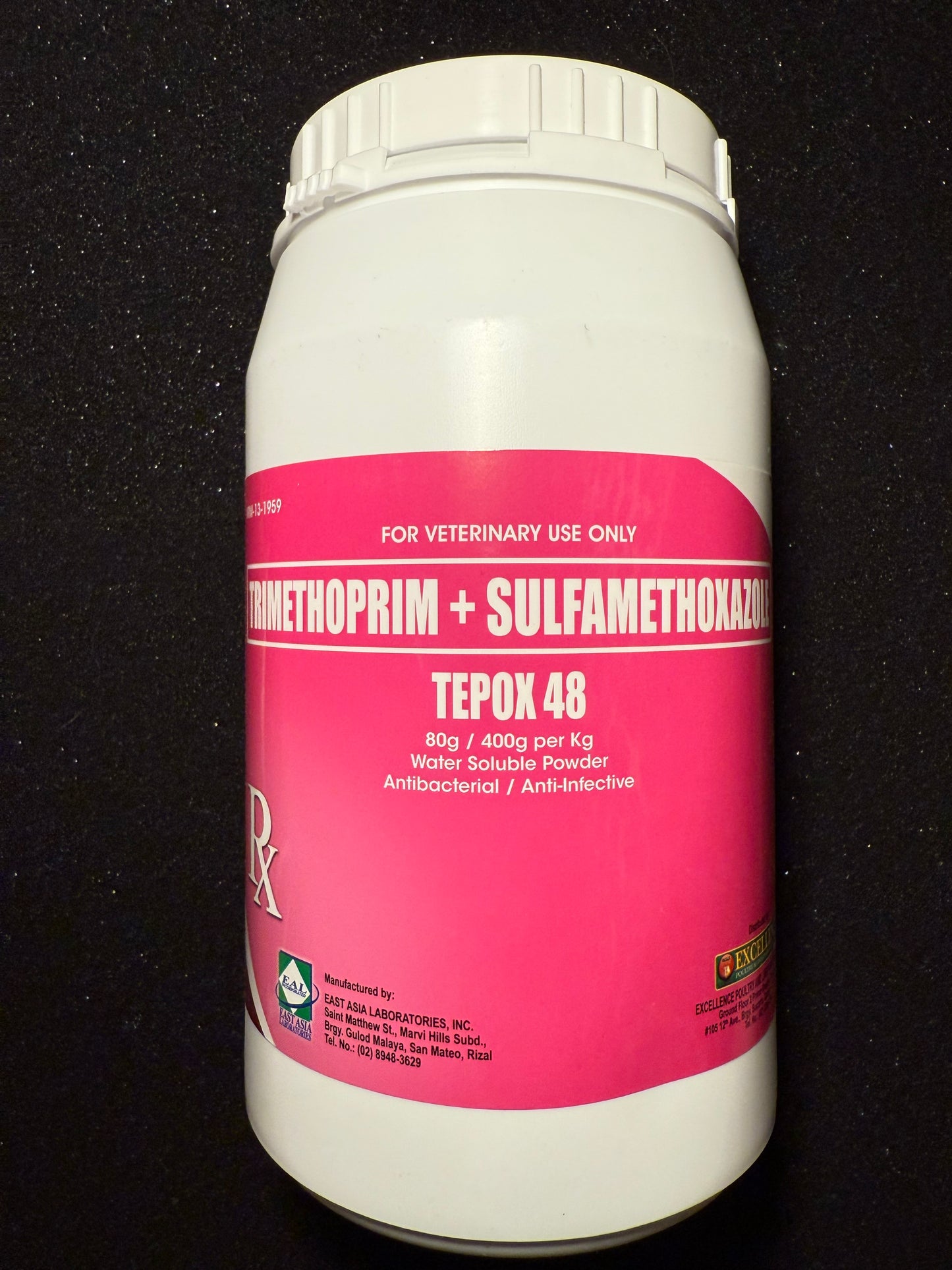 Tepox 48 1kg Tub