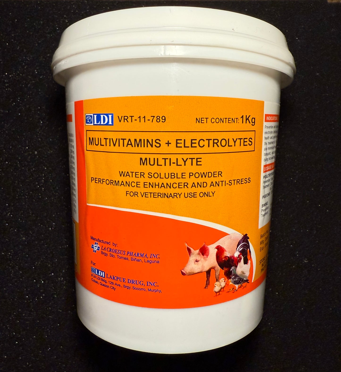 Multi-Lyte 1kg Tub