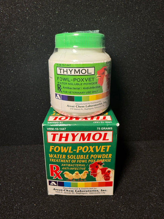 Thymol Fowl-Poxvet Container (75g)