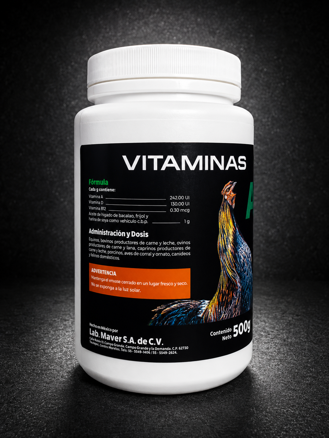 Maver Provite Vitaminas - Proteina (500gr)