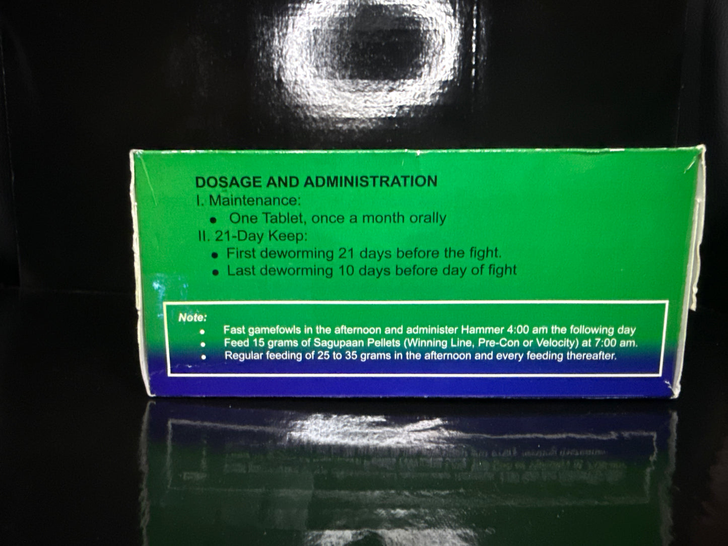 Hammer Gamefowl Dewormer (200 Tablets)