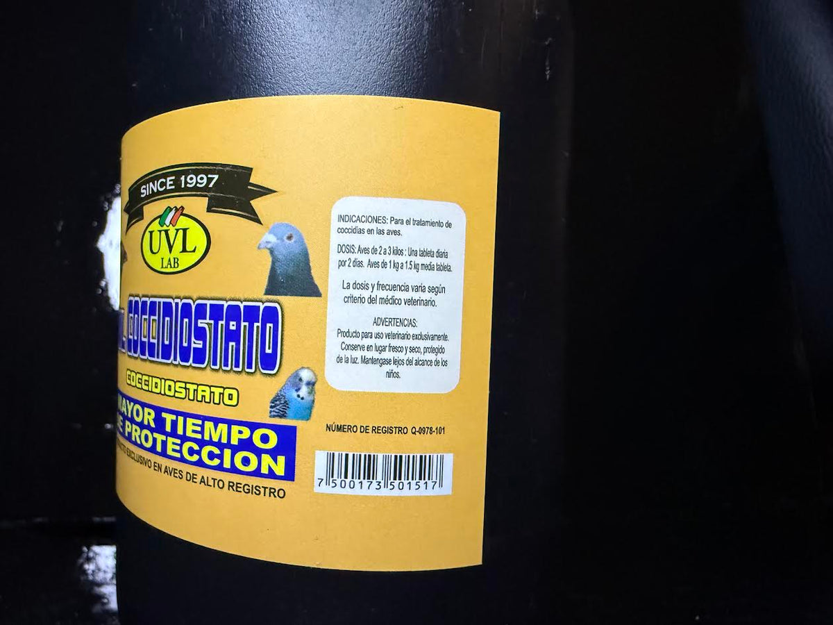 UVL Lab Coccidiostato (500 Tablets)