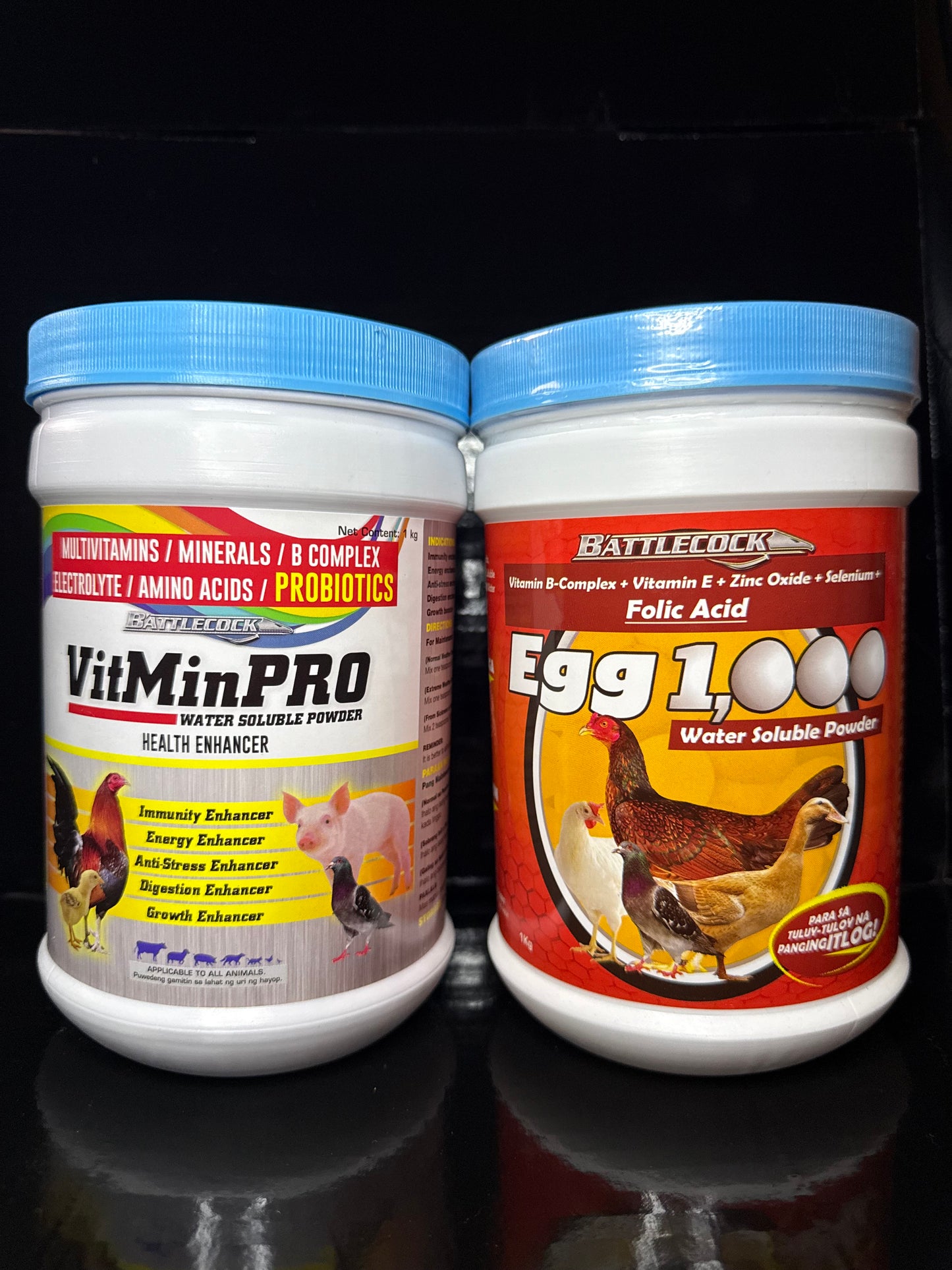 VitMin Pro 1kg Tub & Egg 1,000 Tub 1kg Bundle